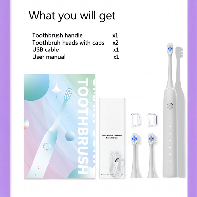 Novidade escova de dentes elétrica sônica